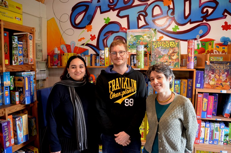 Atout Jeux à Montmagny - Mona, Joachim et Laurie