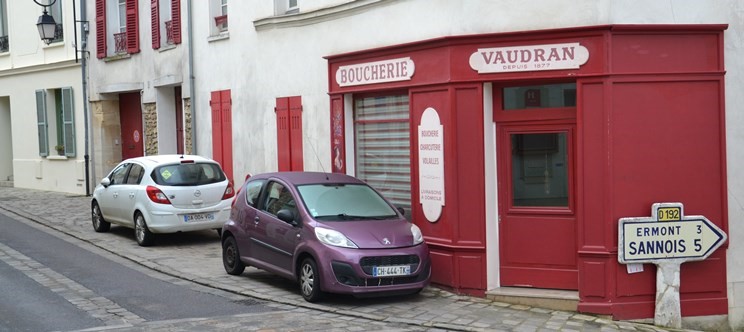 Vieux village de Saint-Prix - Boucherie Vaudran