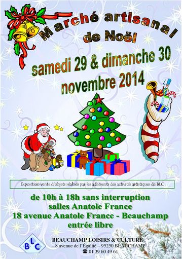 marché de noël à BEAUCHAMP