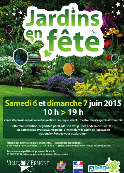 JARDINS EN FETE à ERmont 6 et 7 juin 2015