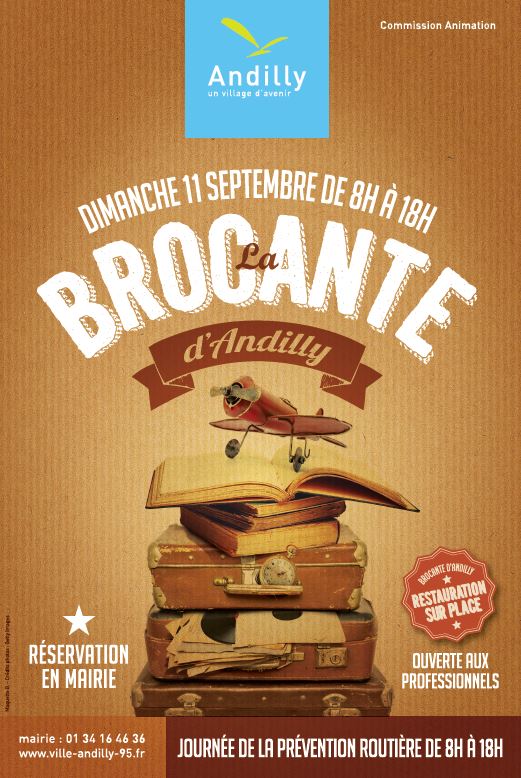 BROCANTE A ANDILLY 11 septembre 2016