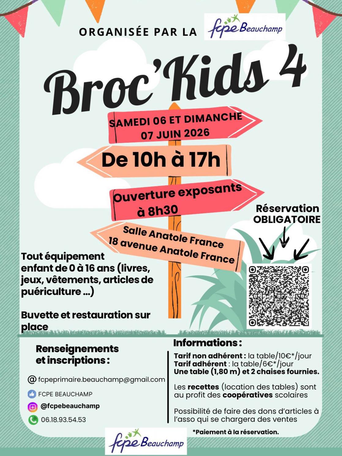 Broc'Kids &agrave; Beauchamp - 2026
