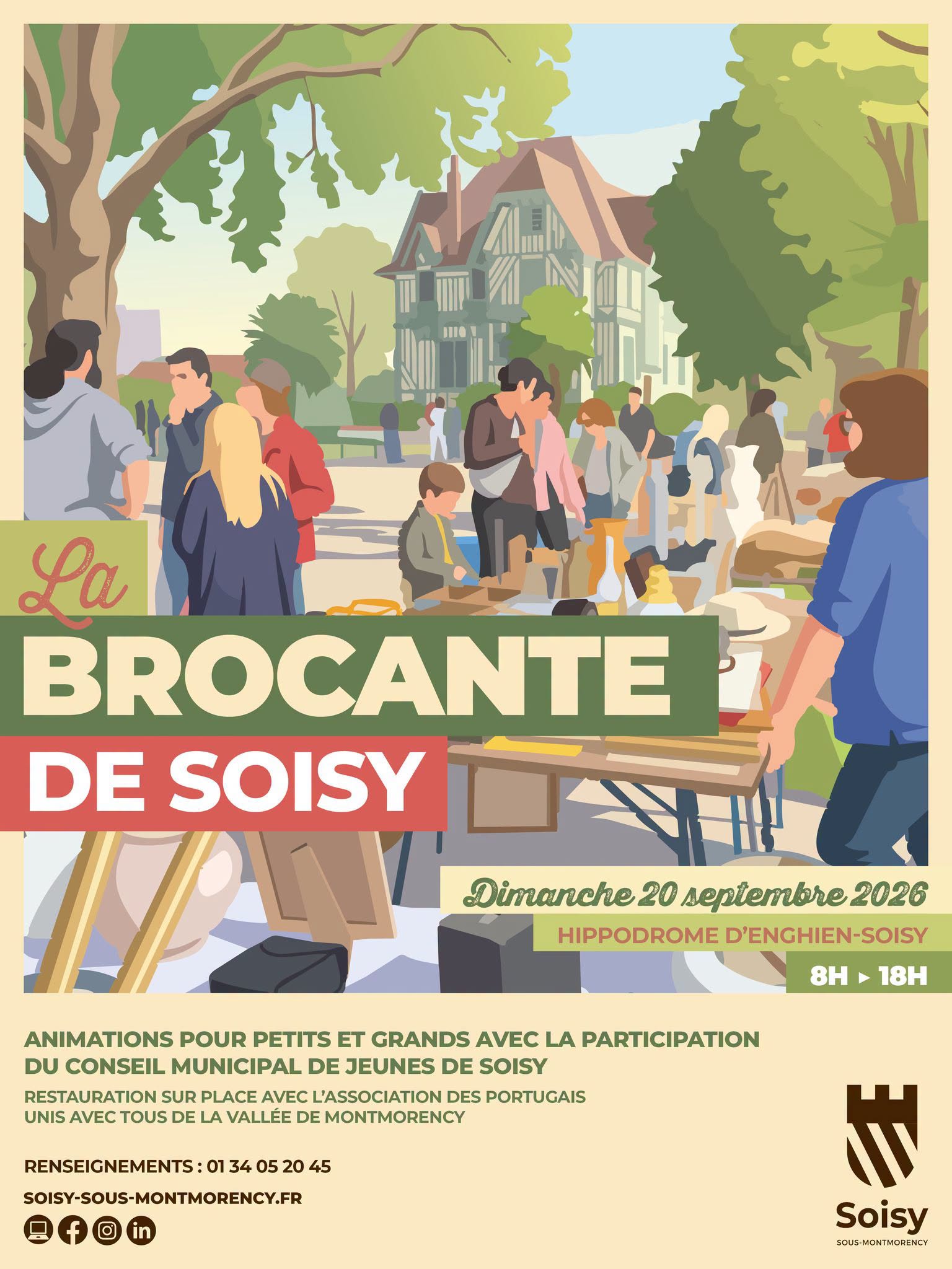 Brocante &agrave; Soisy - 2026