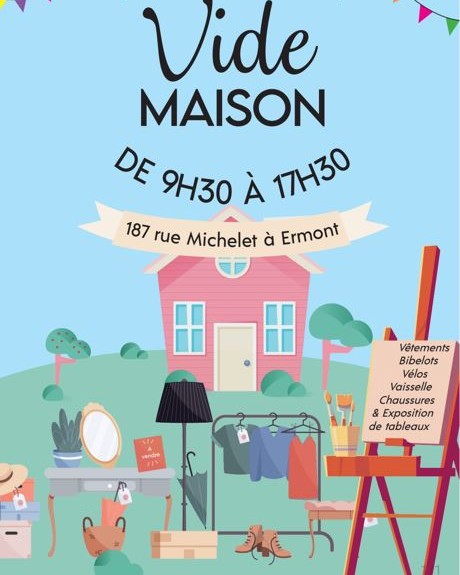 Vide maison Ermont 22 mars 2026