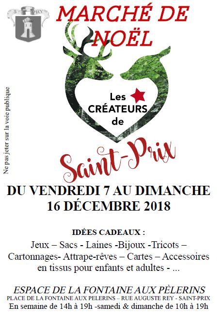 Marché de Noël à Saint-Prix