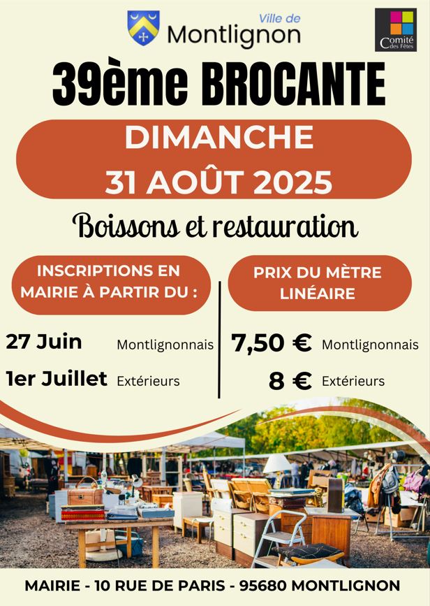 Brocante Montlignon 2025