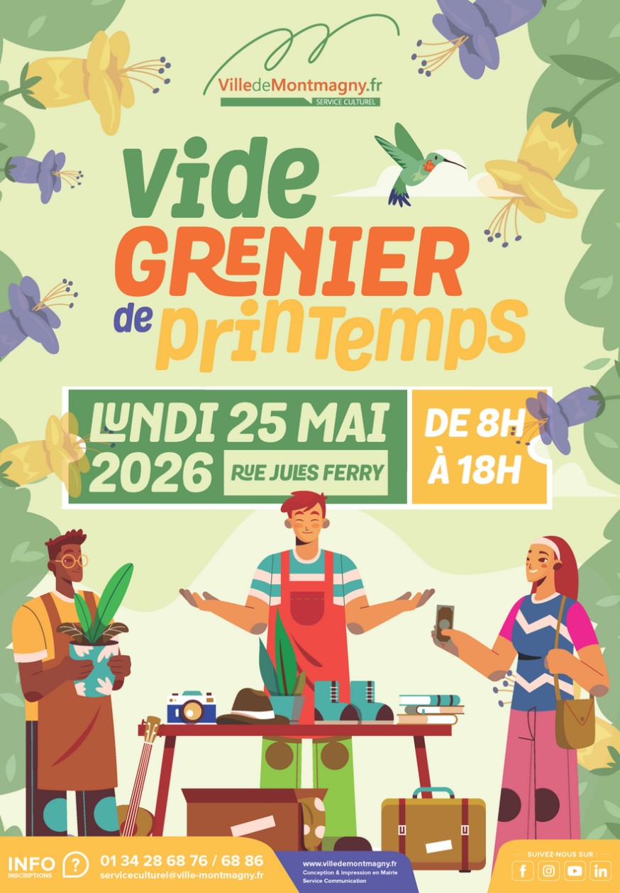Vide grenier Montmagny 2026