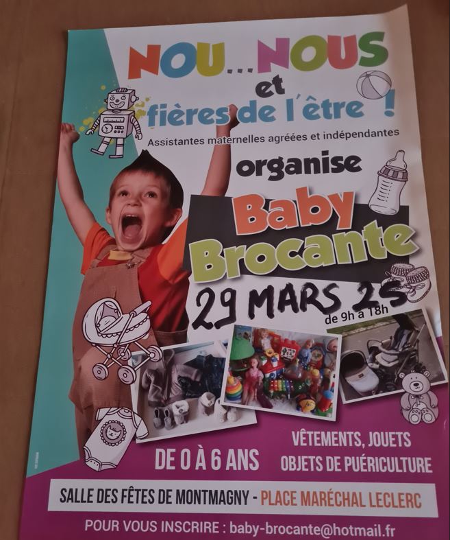 Baby Brocante Montmagny - 29 mars 2025