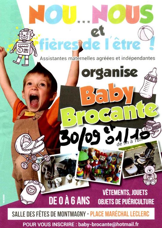 Baby brocante Montmagny 2023