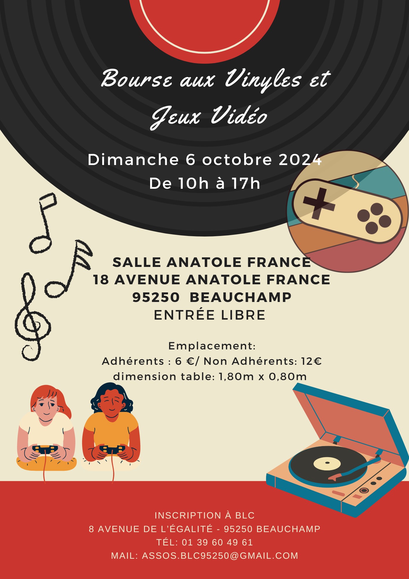 Bourse aux vinyles - 6 octobre 2024