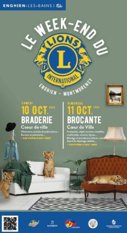 Braderie et brocante à Enghien les 10 et 11 octobre 2020