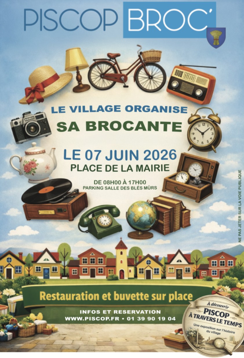Brocante &agrave; Piscop