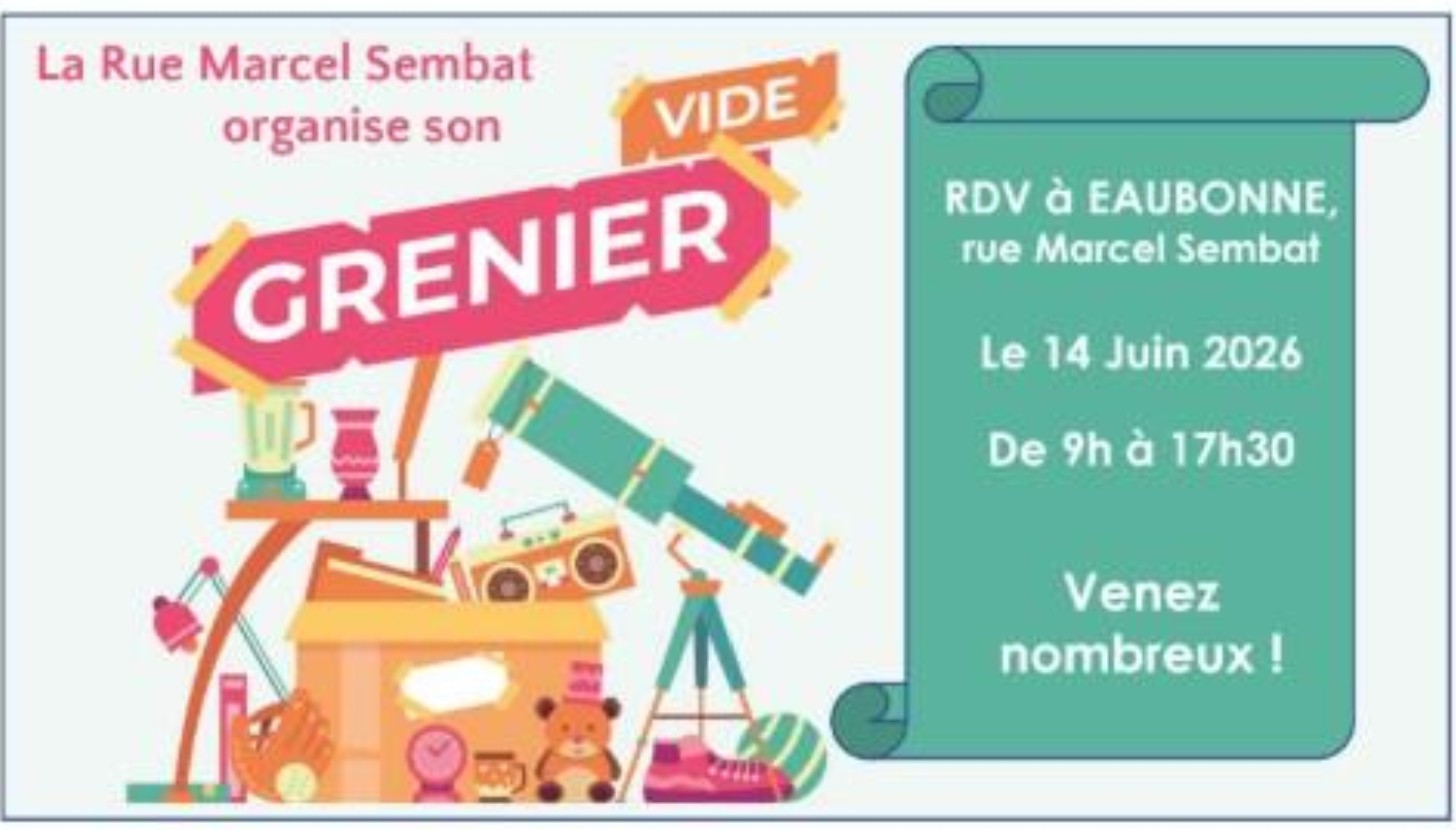 Vide grenier - Eaubonne 2026 - rue Marcel Sembat