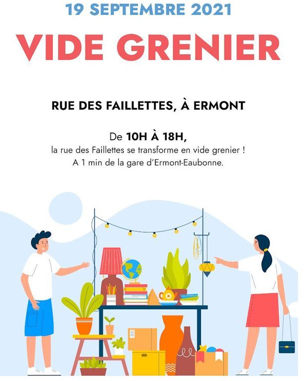 Vide grenier à Ermont