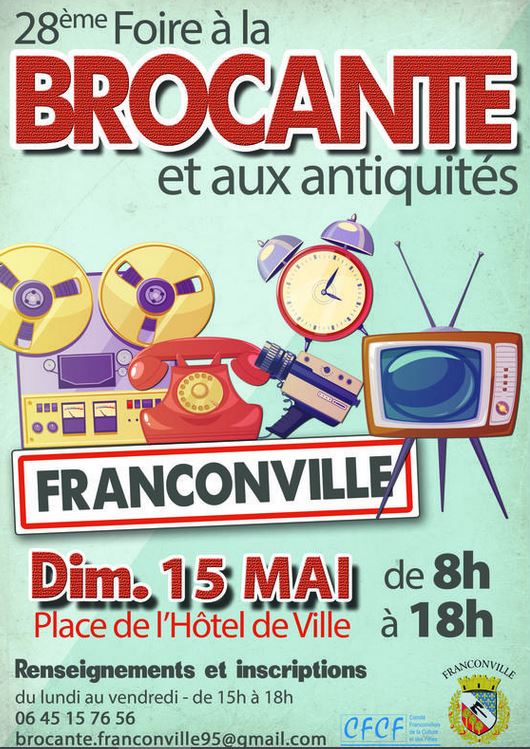 Foire à la brocante et aux antiquites - 2022