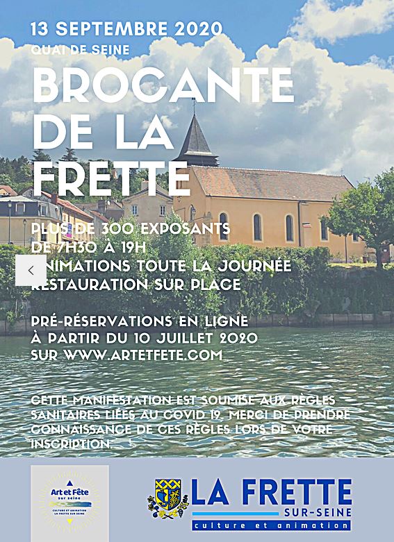 Brocante de la Frette - 13 septembre 2020