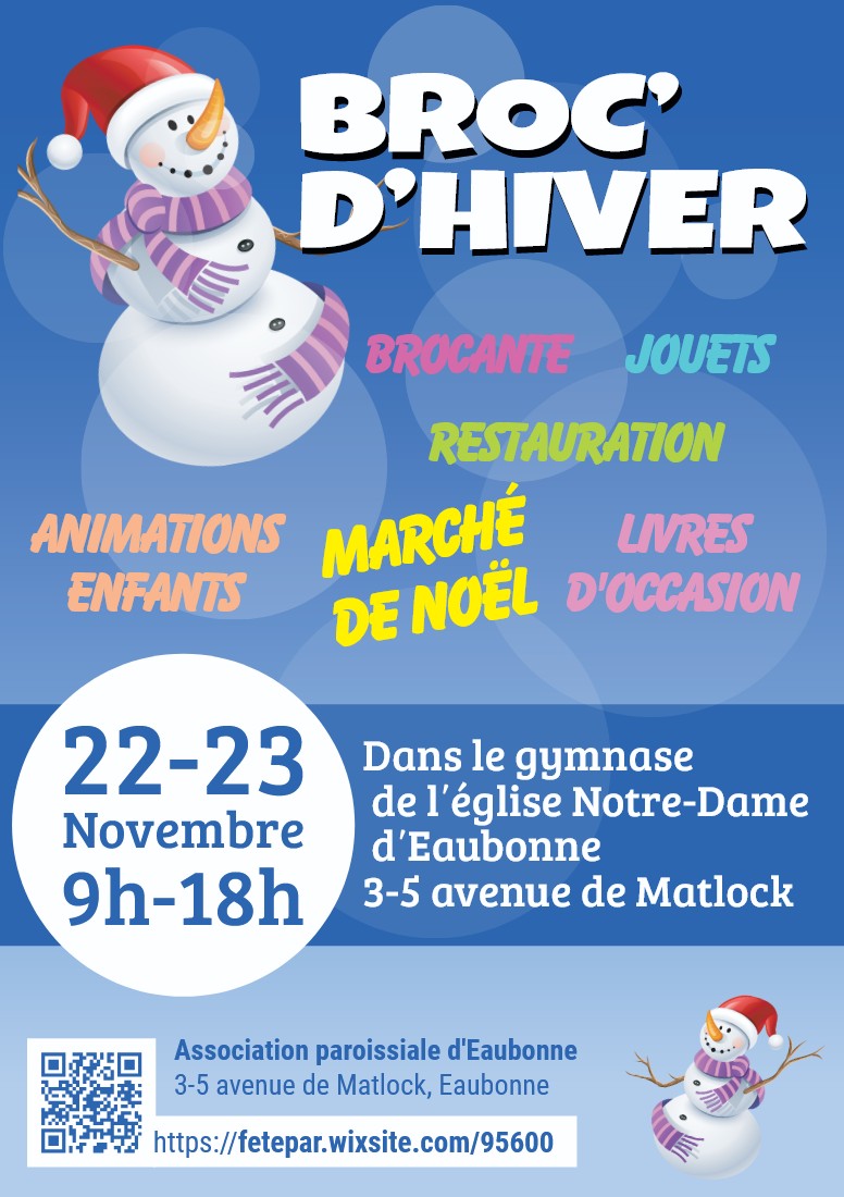 Brocante d'hiver Eaubonne 2025