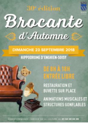 30e brocante d'automne - Hippodrome d'Enghien Soisy