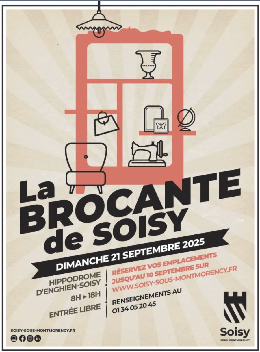 Brocante Hippodrome Enghien-Soisy - 21 septembre 2025