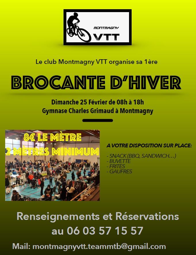 Brocante d'hiver Montmagny - 2024