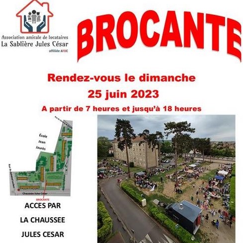 Brocante à Ermont - 25 juin 2023