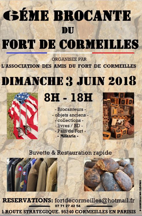 Brocante du Fort de Cormeilles - 2018