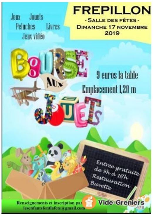 Bourse aux jouets à Frépillon