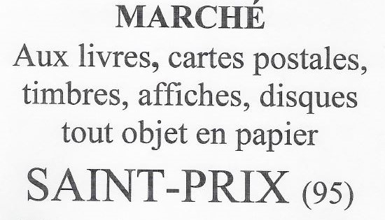 Marché aux livres-saint-prix