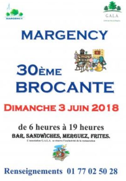 Brocante à Margency - 2018