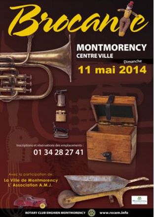 BROCANTE A MONTMORENCY 11 MAI 2014