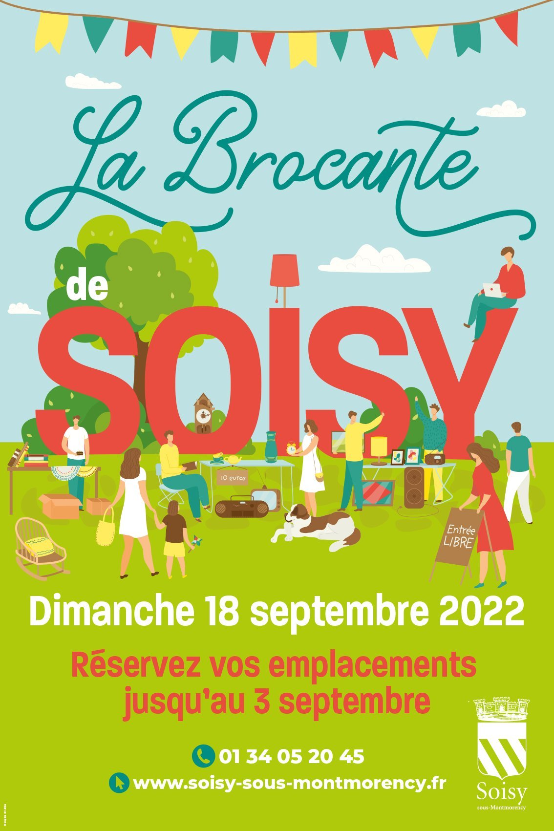 Brocante à l'hippodrome d'Enghien-Soisy - 2022