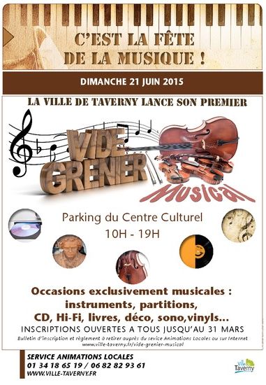 vide greneir musical taverny 21 juin 2015