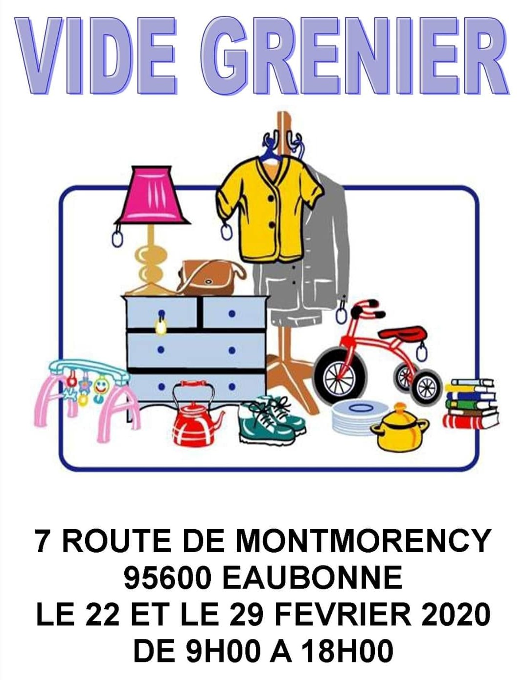 vide grenier 2020