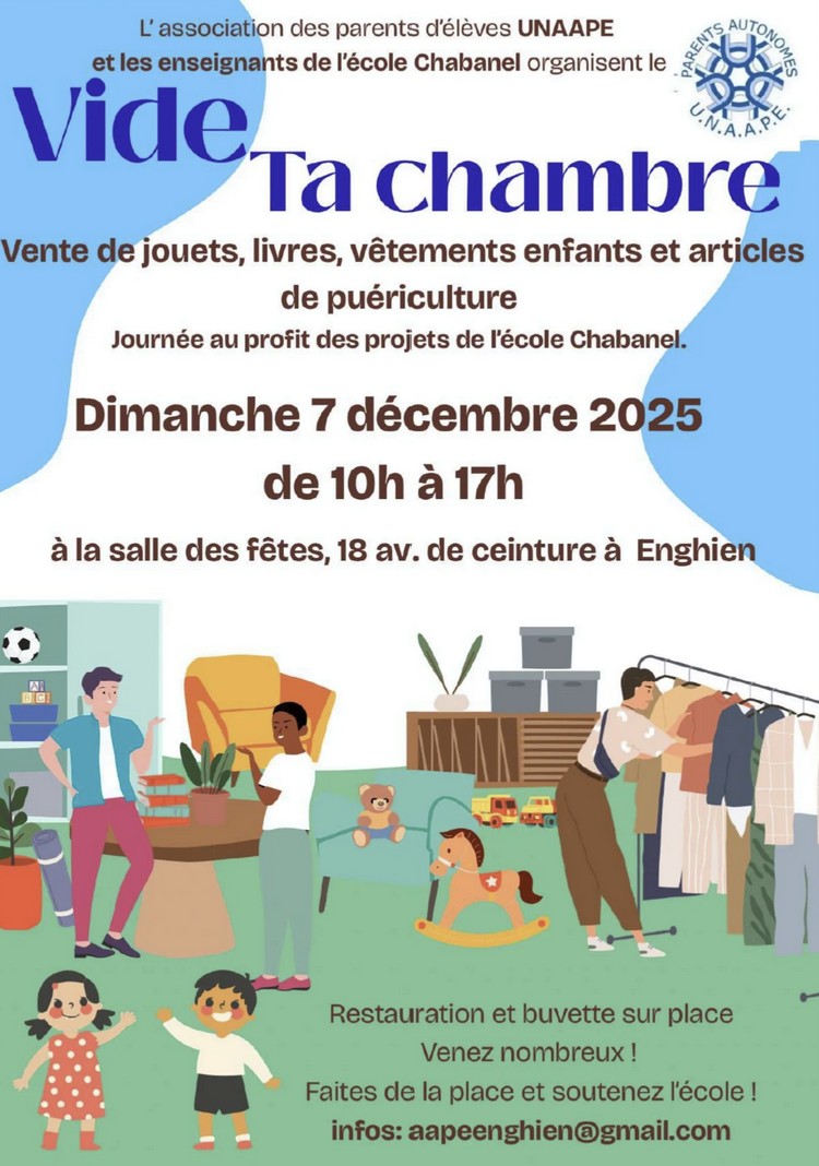 Vide ta chambre - Enghien - 2025