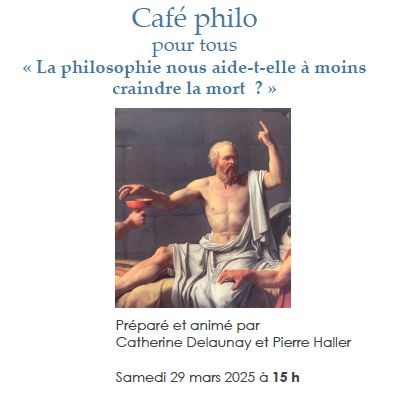 Café philo Chemin du Philosophe du 29 mars 2025