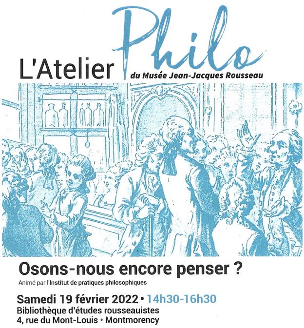 Atelier Philo Musée Jean-Jacques Rousseau