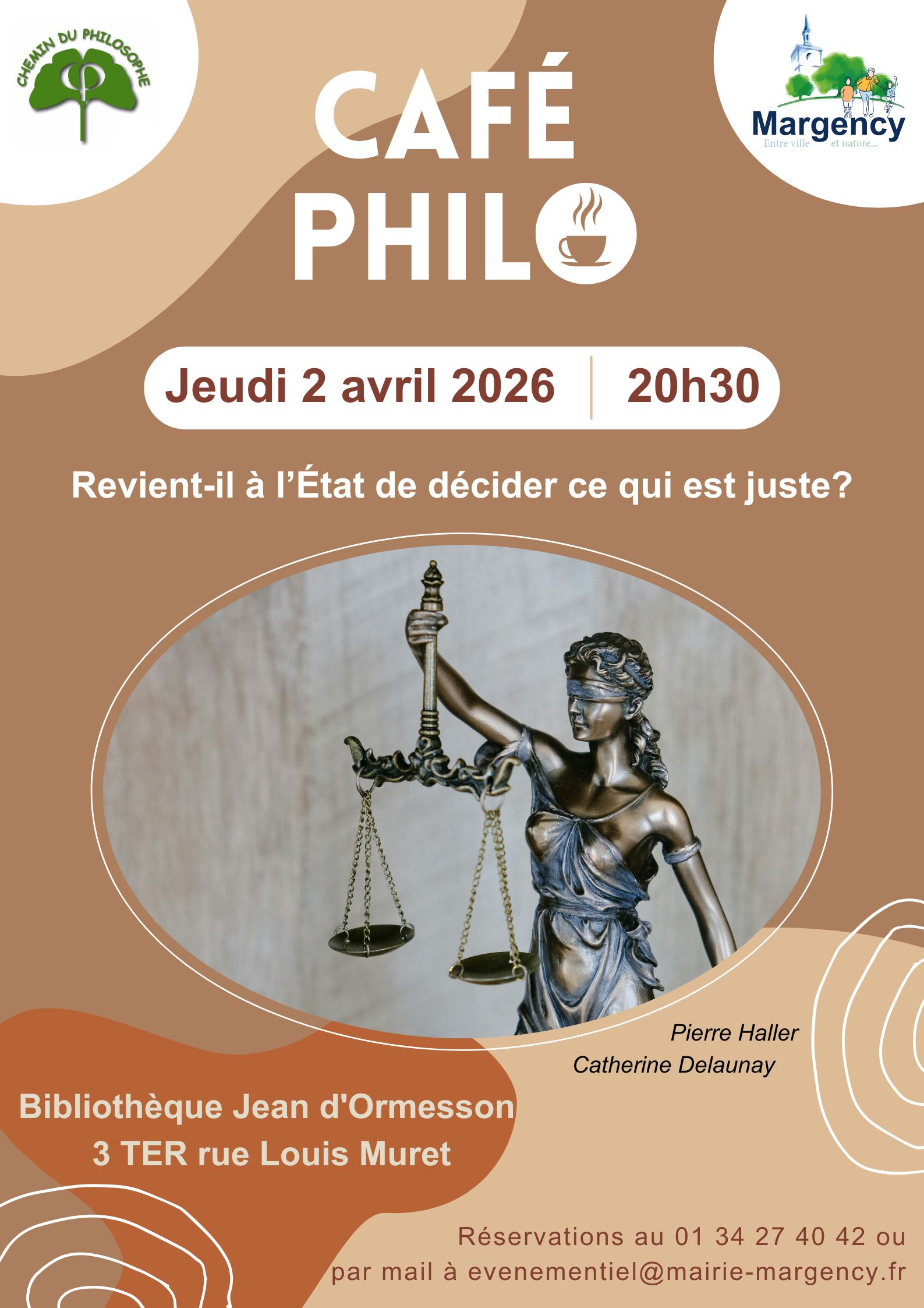 Caf&eacute; philo Margency - 2 arvil 2026