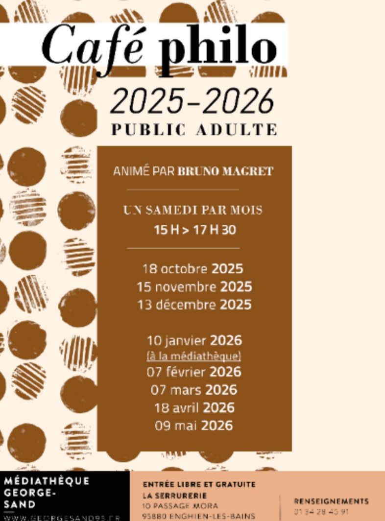Café philo Enghien 2025 - 2026