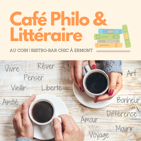Caf&eacute; philo et litt&eacute;raire - La&euml;titia Via