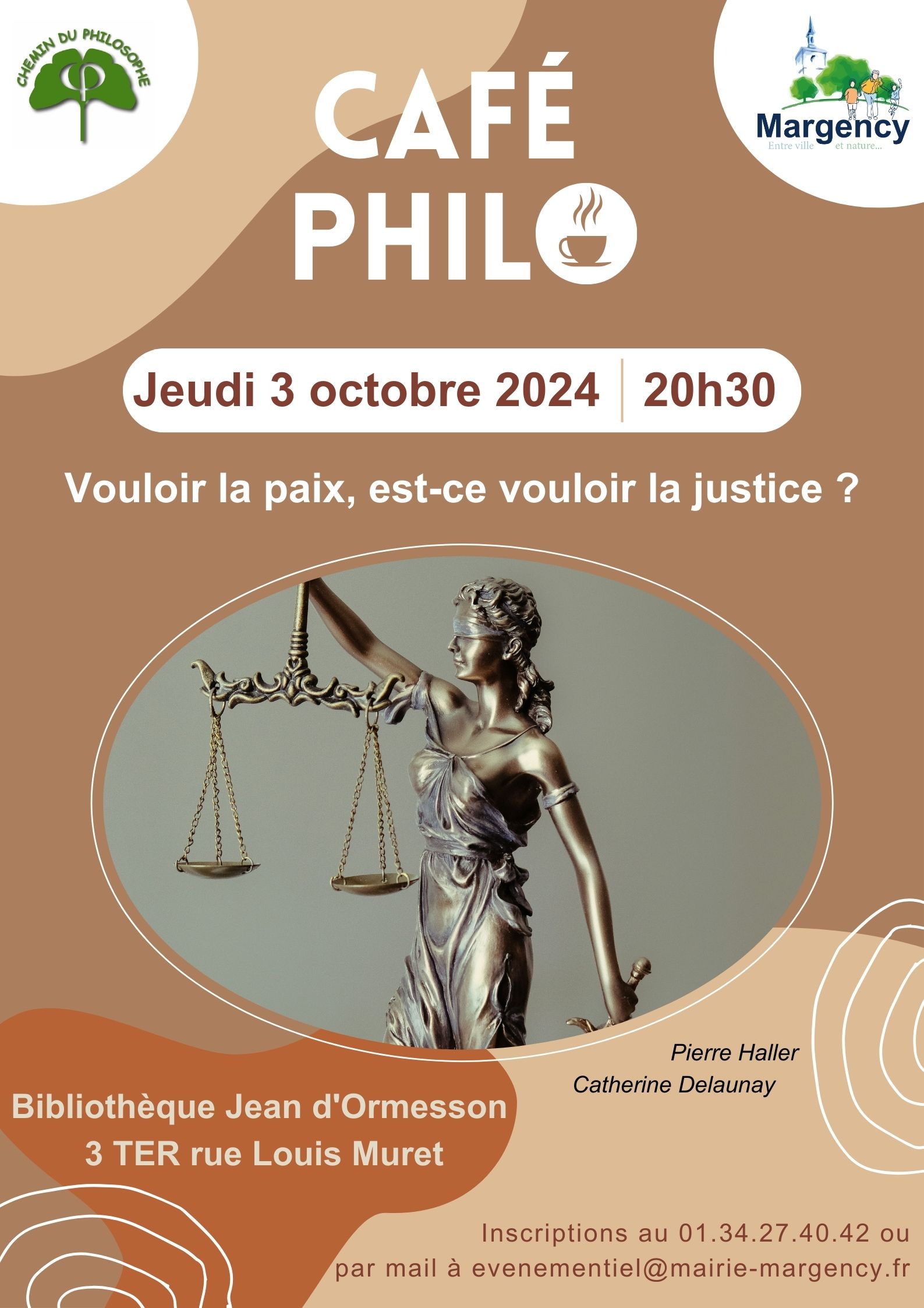 Café philo à Margency le 3 octobre 2024