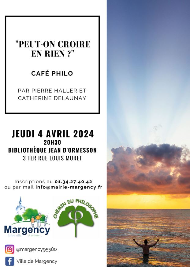Céfé philo Margency - 4 avril 2024
