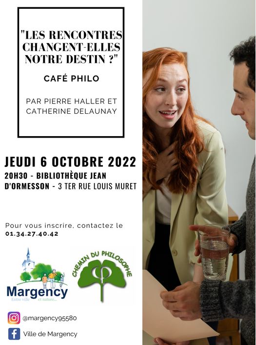 Café philo du 6 octobre 2022 - Margency