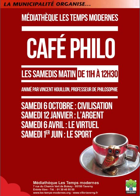 CAFE PHILO à TAVERNY saisin 2012 2013