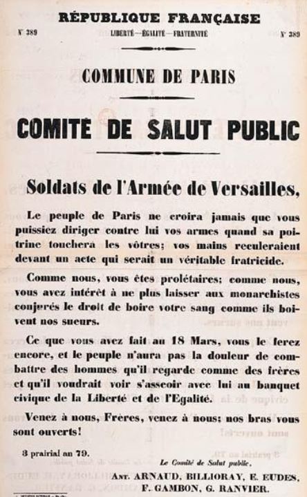 Commune de Paris (extrait page Wikipédia) 