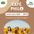 Caf&eacute; philo : "Le bonheur est-il affaire de raison&nbsp;?"