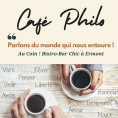 Caf&eacute; philo et litt&eacute;raire anim&eacute; par La&euml;titia Via