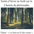  Nouvelle sortie d’hiver sur le Chemin du philosophe dans la Forêt de Montmorency  