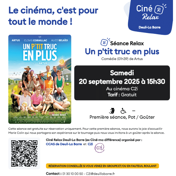 CINE RELAX Un p'tit truc en plus