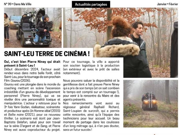 Pierre Niney à saint-Leu (extrait DMV Saint-Leu janvier - février 2025)