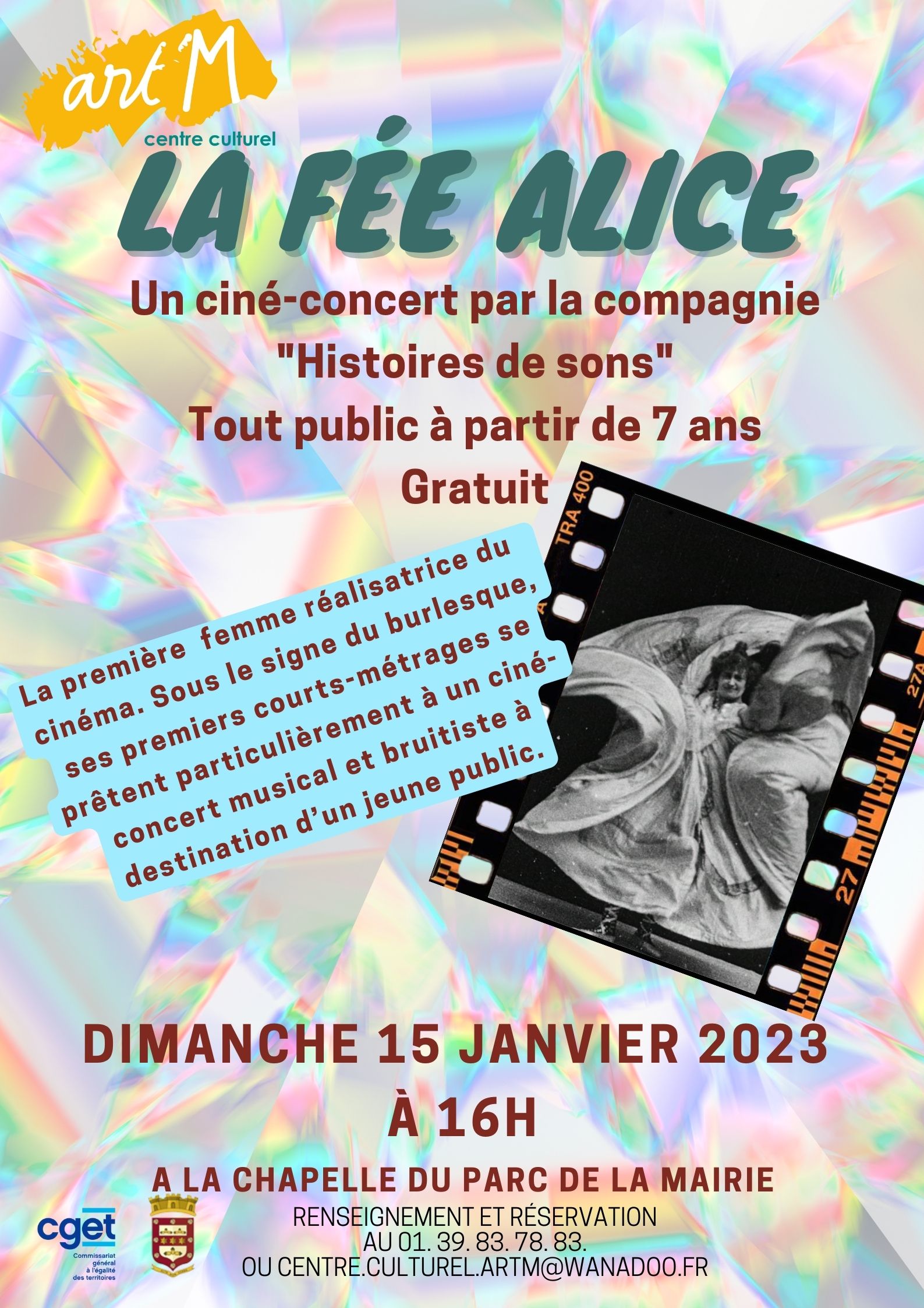 Ciné-concert : La fée Alice